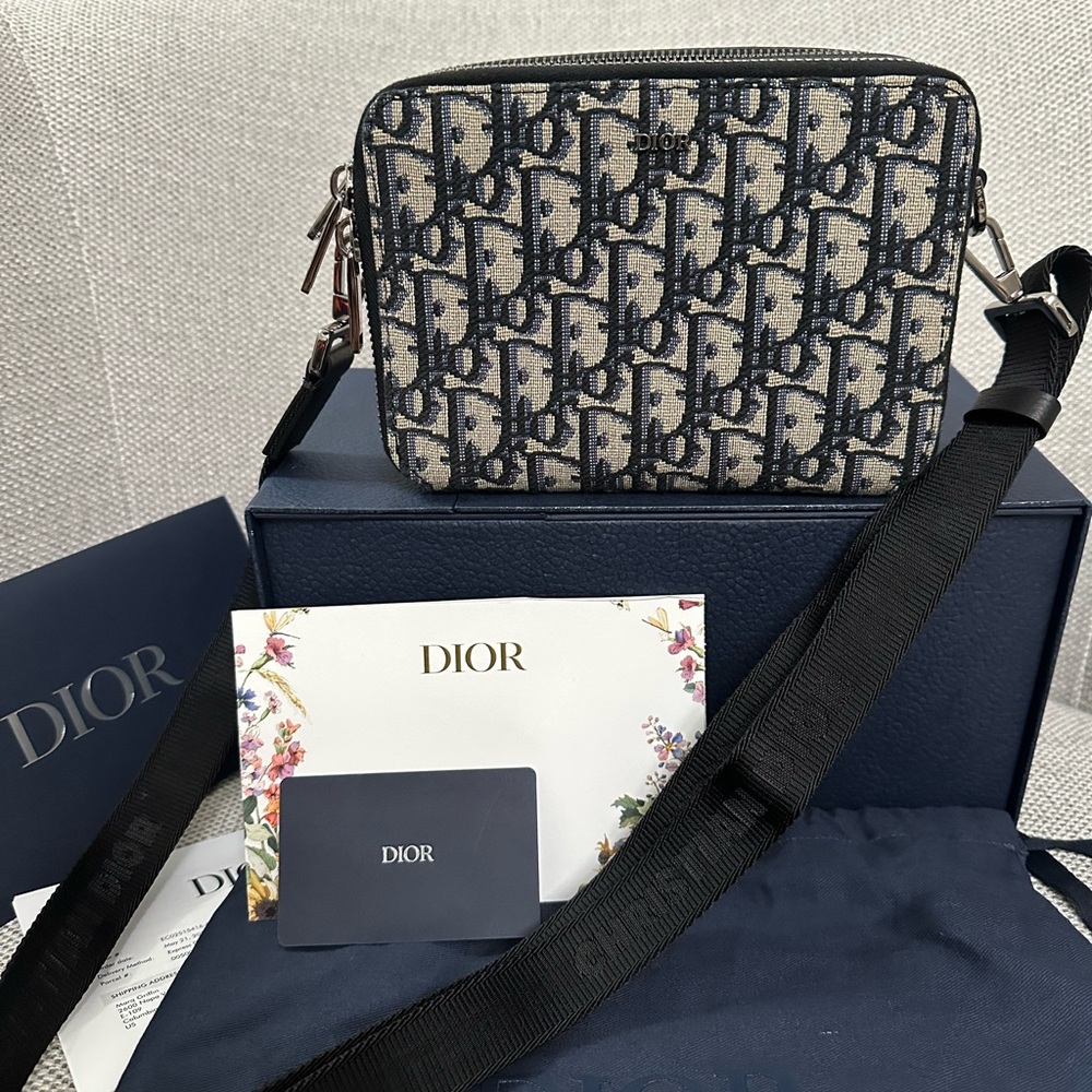 Dior Black Leather Detail